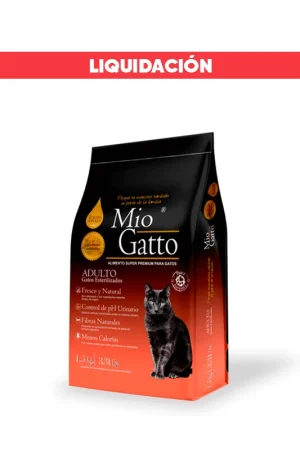 Mio Gatto Adultos Esterilizados 1.5 Kg (Vence: 02/11/2025)
