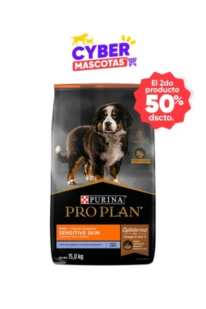 Pro Plan Sensitive Skin Cachorro Cordero 15 Kg