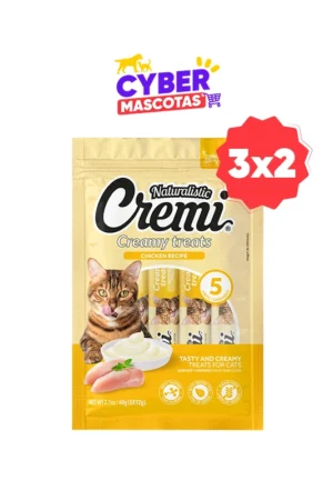 Cremi Naturalistic Snack para Gatos Pollo 60 gr