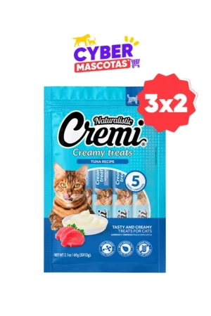 Cremi Naturalistic Snack para Gatos Atún 60 gr