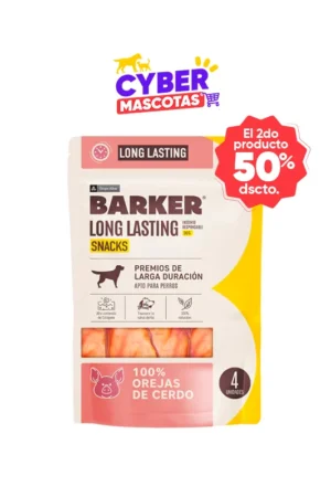Barker Long Lasting Orejas de Cerdo Snack Deshidratado