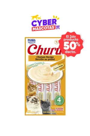 Churu Gatos con Pollo x 4 tubitos