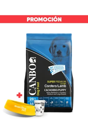 Canbo Dog Cachorro Raza Mediana y Grande Cordero 3 Kg
