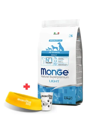 Monge Canine Adult Salmon Light 2.5 Kg
