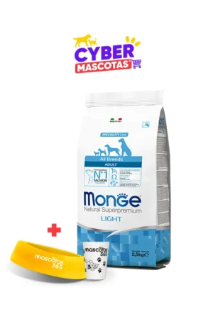 Monge Canine Adult Salmon Light 2.5 Kg