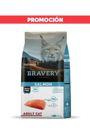 Bravery Salmon Adult Cat 2 Kg
