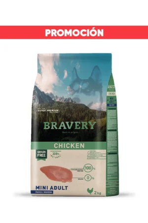 Bravery Chicken Mini Adult Small Breeds 2 Kg