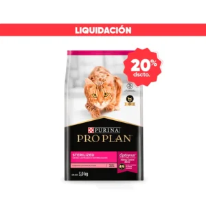 Pro Plan Sterilized Cat 3 Kg (Vence: 01/05/2026)