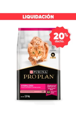 Pro Plan Sterilized Cat 3 Kg (Vence: 01/05/2026)