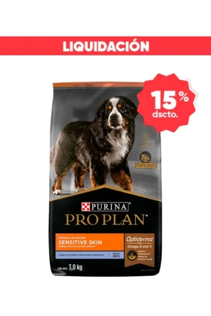 Pro Plan Sensitive Skin Adulto Cordero 3 Kg (Vence: 01/06/2026)