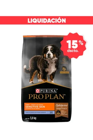 Pro Plan Sensitive Skin Cachorro Cordero 3 Kg (Vence: 03/04/2026)
