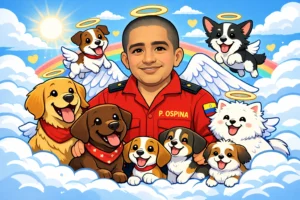 EL acto heroico de Patrick Ospina conmovió a muchos en el país