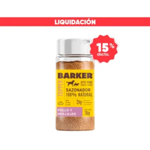 Barker Sazonador Pollo y Mollejas 70 gr (Vence: 29/04/2026)