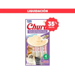 Churu Gatos Pollo con Camarón x 4 tubitos (Vence: 02/04/2026)