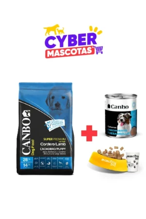 Canbo Dog Cachorro Raza Mediana y Grande Cordero 15 Kg