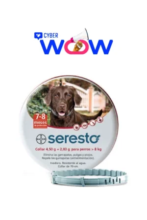 Seresto collar antipulgas perros grandes (>8 Kg)