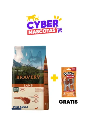 Bravery Lamb Mini Adult Small Breeds 7 Kg