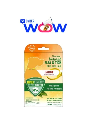 Collar Antipulgas TropiClean Flea & Tick Large