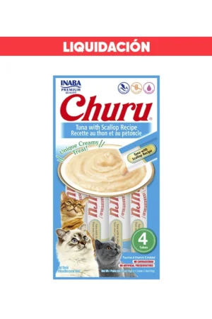 Churu Gatos Atún con Ostiones x 4 tubitos (Vence: 23/06/2026)