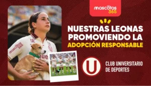 Las leonas de la U llevaron tuvieron mascotas en la cancha