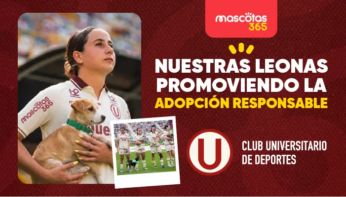 Las leonas de la U llevaron tuvieron mascotas en la cancha