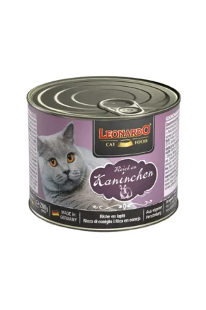 Leonardo Quality Selection Conejo Lata 200 gr