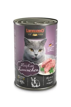 Leonardo Quality Selection Conejo Lata 400 gr