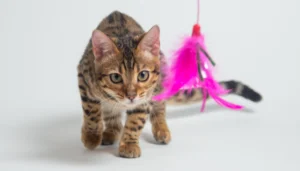 Jugar con tu gato es muy importante para su salud