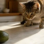 Los gatos no pueden comer palta