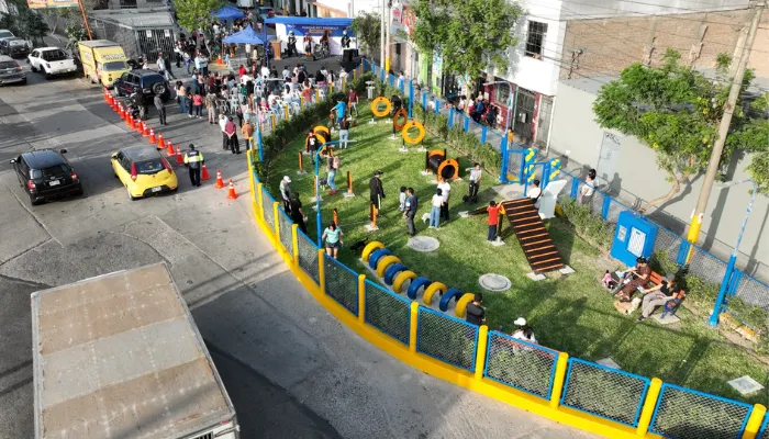 Nuevo parque para mascotas en Breña