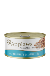 APPLAWS GATITOS FILETE DE ATUN X 70 GR