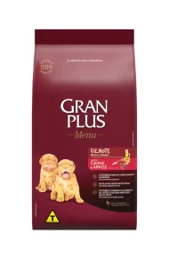 Comida para perros cachorros Gran Plus razas medianas y grandes