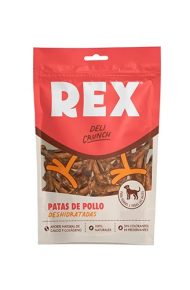 Snacks para perros REX patas de pollo