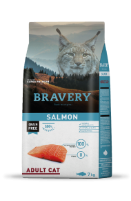 Comida para gatos Bravery