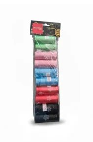 pack de bolsas para desechos de perros 10 unidades