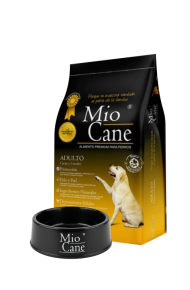 Mio Cane Premium Adulto 15 Kg promoción plato