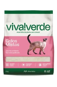 Arena para gatos Viva Verde Granos Mixtos